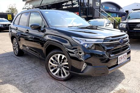 Black 2025 Subaru Forester Wagon Hybrid Touring (Awd)