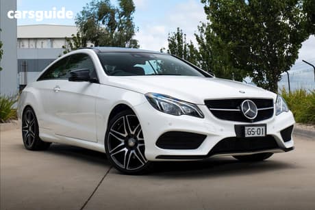 White 2015 Mercedes-Benz E250 Coupe