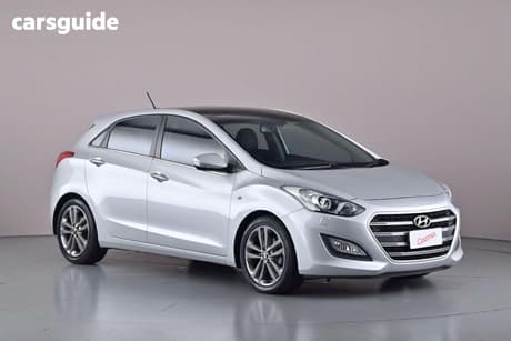 Silver 2015 Hyundai I30 Hatchback Sr Premium