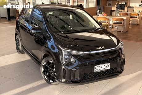 Black 2026 Kia Picanto Hatchback Gt Line (Pe2)