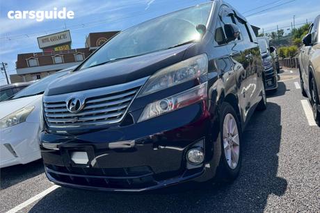Purple 2010 Toyota Vellfire Commercial