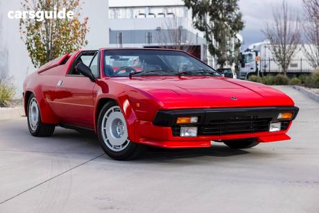 Red 1985 Lamborghini Jalpa Coupe 3500 R