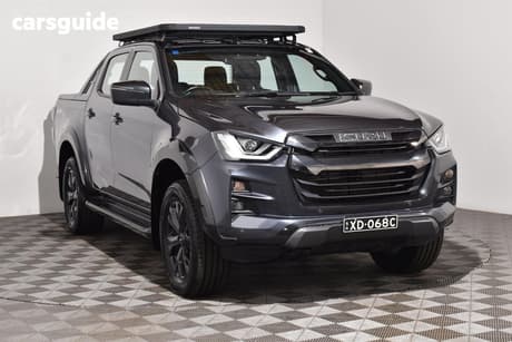 Grey 2023 Isuzu D-MAX Crew Cab Utility X-Terrain (4X4)