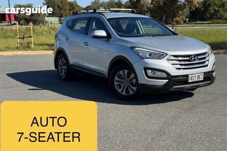 Silver 2014 Hyundai Santa FE Wagon Active Crdi (4X4)