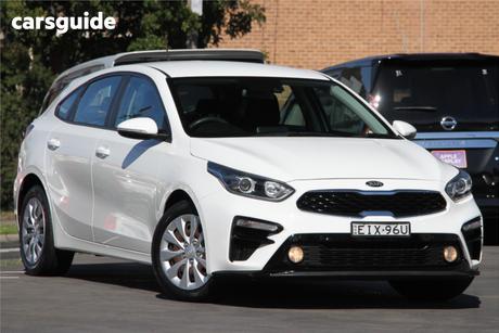 White 2020 Kia Cerato Hatchback S