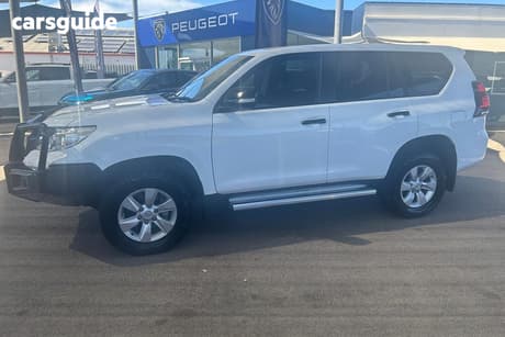 White 2020 Toyota Landcruiser Prado Wagon Gx