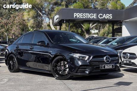 Black 2020 Mercedes-Benz A35 Sedan 4Matic
