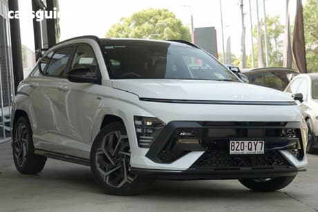 White 2026 Hyundai Kona SUV