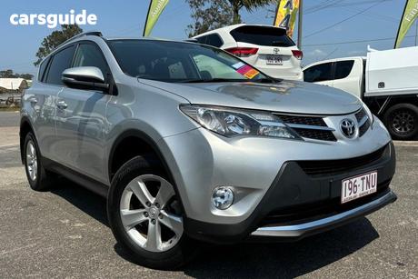 Silver 2013 Toyota RAV4 SUV GXL