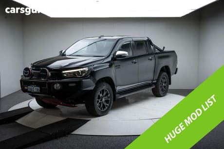 Black 2015 Toyota Hilux Dual Cab Utility Sr5 (4X4)