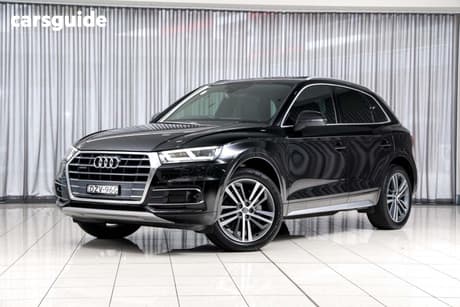 Black 2018 Audi Q5 Wagon 45 Tfsi Quattro Design