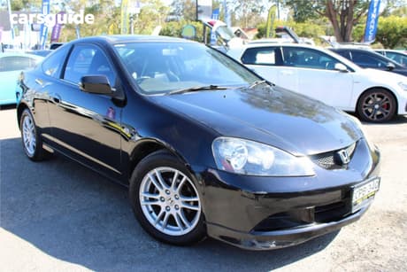 Black 2004 Honda Integra Coupe Luxury