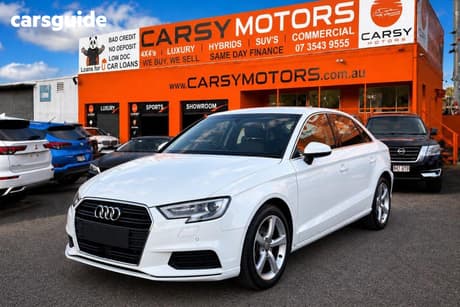 White 2016 Audi A3 Sedan 1.4 Tfsi Attraction Cod