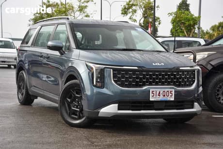 Blue 2024 Kia Carnival Wagon S