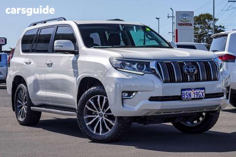 White 2022 Toyota Landcruiser Prado Wagon Kakadu