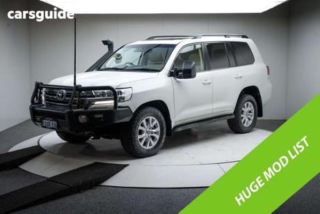 White 2016 Toyota Landcruiser Wagon Vx (4X4)