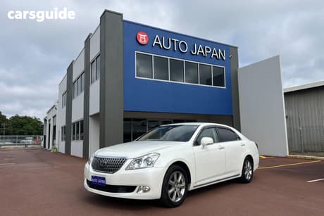 White 2009 Toyota Crown Sedan MAJESTA G TYPE 4.6L V8