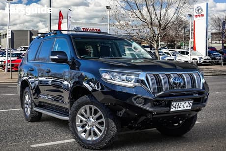 Black 2021 Toyota Landcruiser Prado Wagon Kakadu