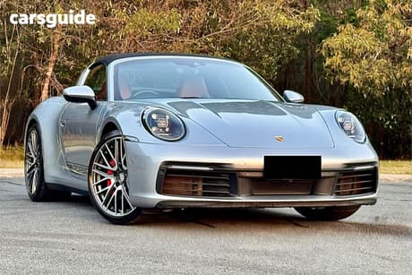 Silver 2021 Porsche 911 Targa Targa 4S