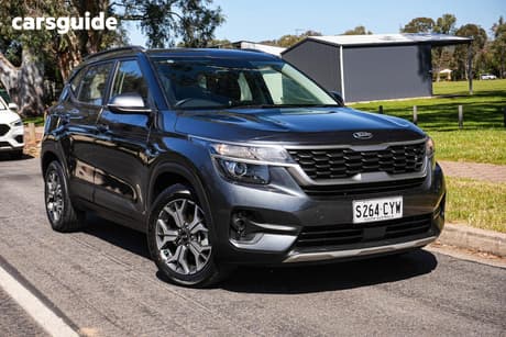Grey 2020 Kia Seltos Wagon Sport (Fwd)