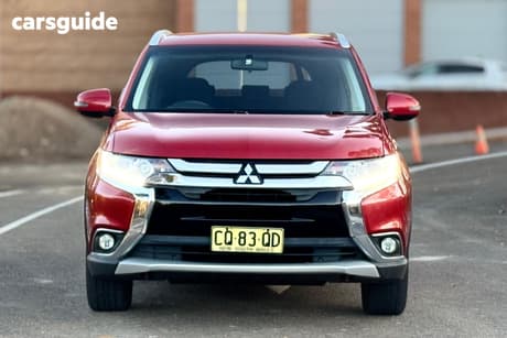 Red 2016 Mitsubishi Outlander Wagon Ls Safety Pack (4X2)