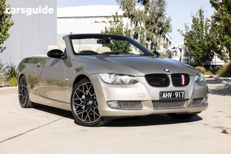 Silver 2008 BMW 335I Convertible 35I