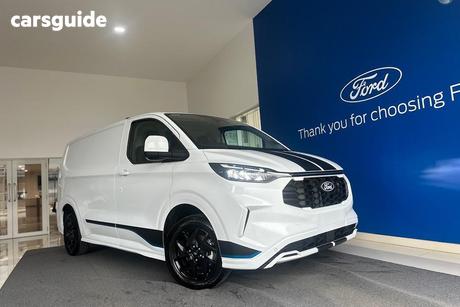 White 2026 Ford Transit Custom Van 320S Sport (Swb)
