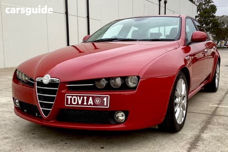 Red 2007 Alfa Romeo 159 Sedan 1.9 Jtd