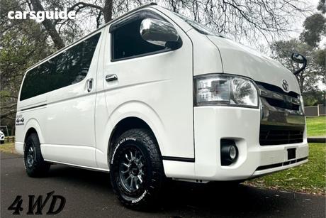 White 2020 Toyota HiAce Van Dx