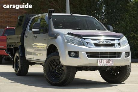 Silver 2016 Isuzu D-MAX Crew Cab Utility Ls-M Hi-Ride (4X4)
