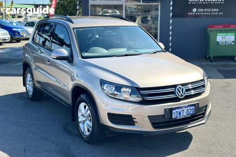 Beige 2012 Volkswagen Tiguan SUV 118 TSI (4X2) 5NC MY12