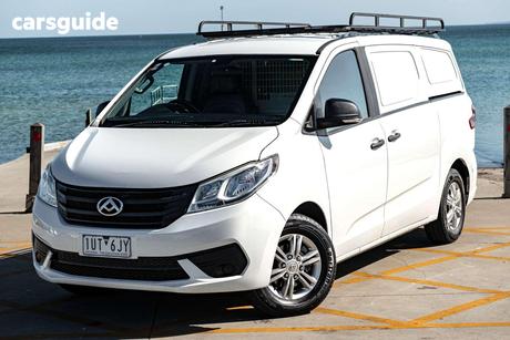 White 2021 LDV G10+ Van Barn Door