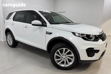 White 2017 Land Rover Discovery Sport Wagon Sd4 (177Kw) Hse Luxury 5 Seat`