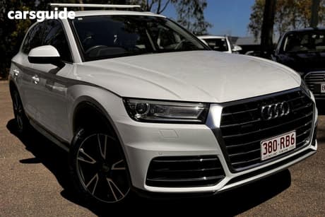 White 2019 Audi Q5 Wagon 40 Tdi Quattro Design