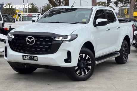 White 2025 Mazda BT-50 Dual Cab Pick-up Gt (4X4)