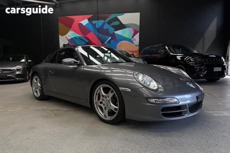Grey 2005 Porsche 911 Cabriolet Carrera S