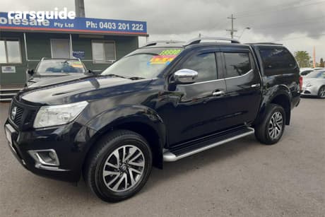 Black 2016 Nissan Navara Dual Cab Utility St-X