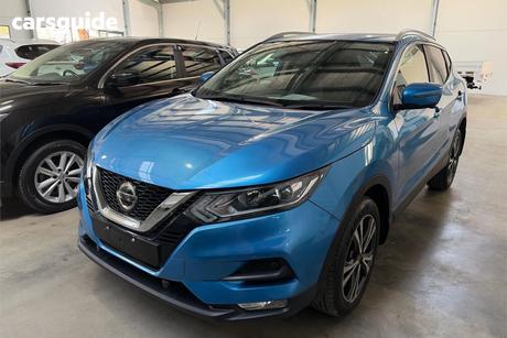 Blue 2019 Nissan Qashqai Wagon St-L (5Yr)