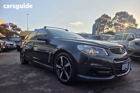Grey 2017 Holden Commodore Sportswagon Sv6