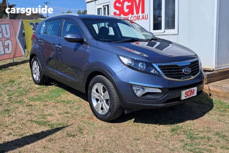 Blue 2012 Kia Sportage Wagon Platinum (Awd)