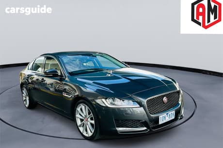 Grey 2016 Jaguar XF Sedan 20D Prestige