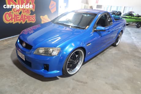 Blue 2008 Holden Commodore Utility Ss-V