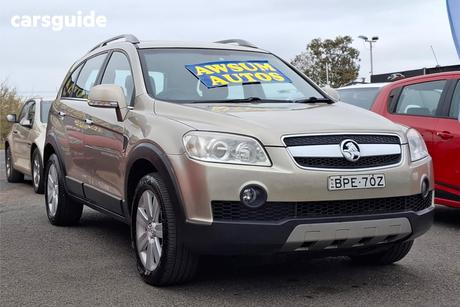 Gold 2010 Holden Captiva Wagon Lx (4X4)