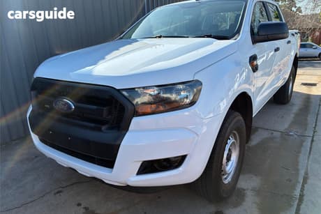 White 2017 Ford Ranger Crew Cab Pickup Xl 2.2 Hi-Rider (4X2)