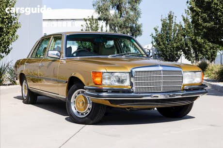 Gold 1978 Mercedes-Benz 280SEL Sedan W116 R