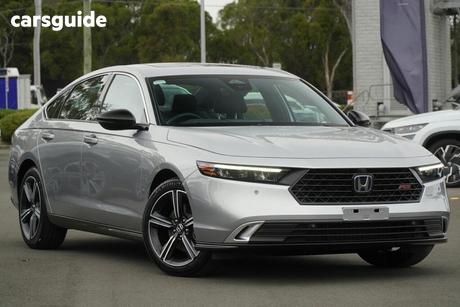 Silver 2024 Honda Accord Sedan E:Hev Rs