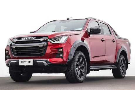 Red 2024 Isuzu D-MAX Crew Cab Utility X-Terrain (4X4)