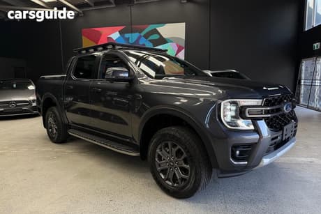 Grey 2023 Ford Ranger Double Cab Pick Up Wildtrak 2.0 (4X4)