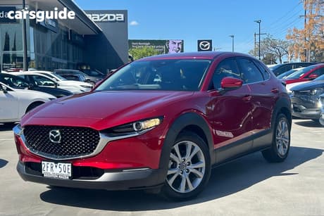Red 2022 Mazda CX-30 Wagon G25 Touring (Fwd)