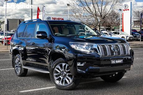 Black 2023 Toyota Landcruiser Prado Wagon Vx